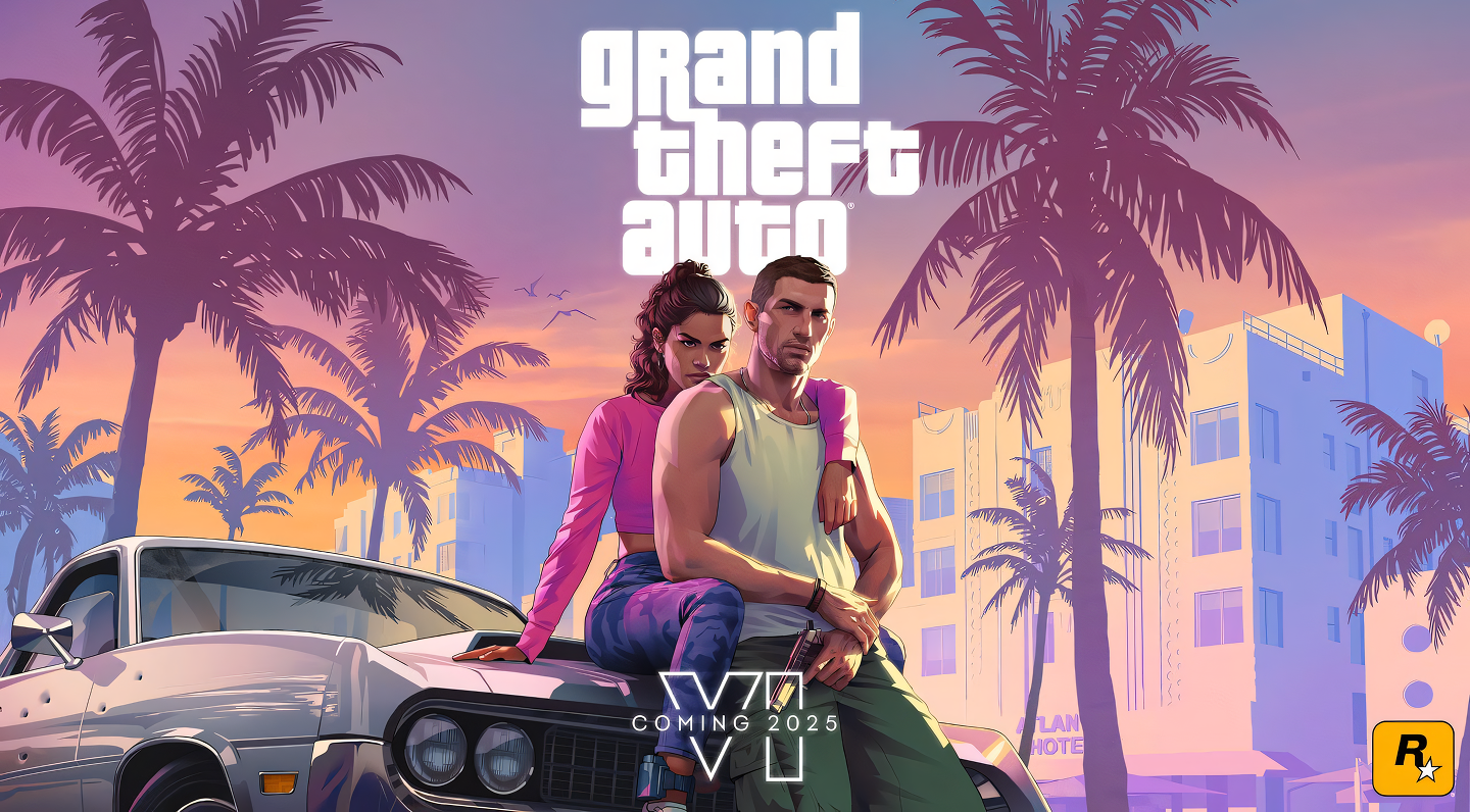 Imagem de anúncio do GTA 6